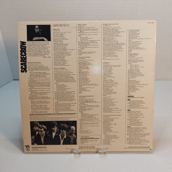 John Cougar Mellencamp ~ Scarecrow  (Vinyl LP, 1985) - Picture 4 of 4